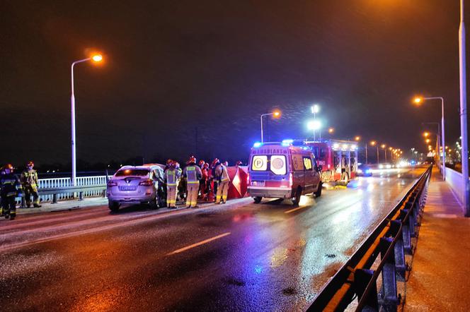 Koszmarny wypadek na moście Gdańskim