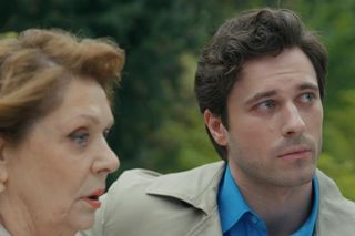 Barwy szczęścia odc. 3245. Józefina Rawiczowa (Elżbieta Jarosik), Cezary (Marcel Opaliński)