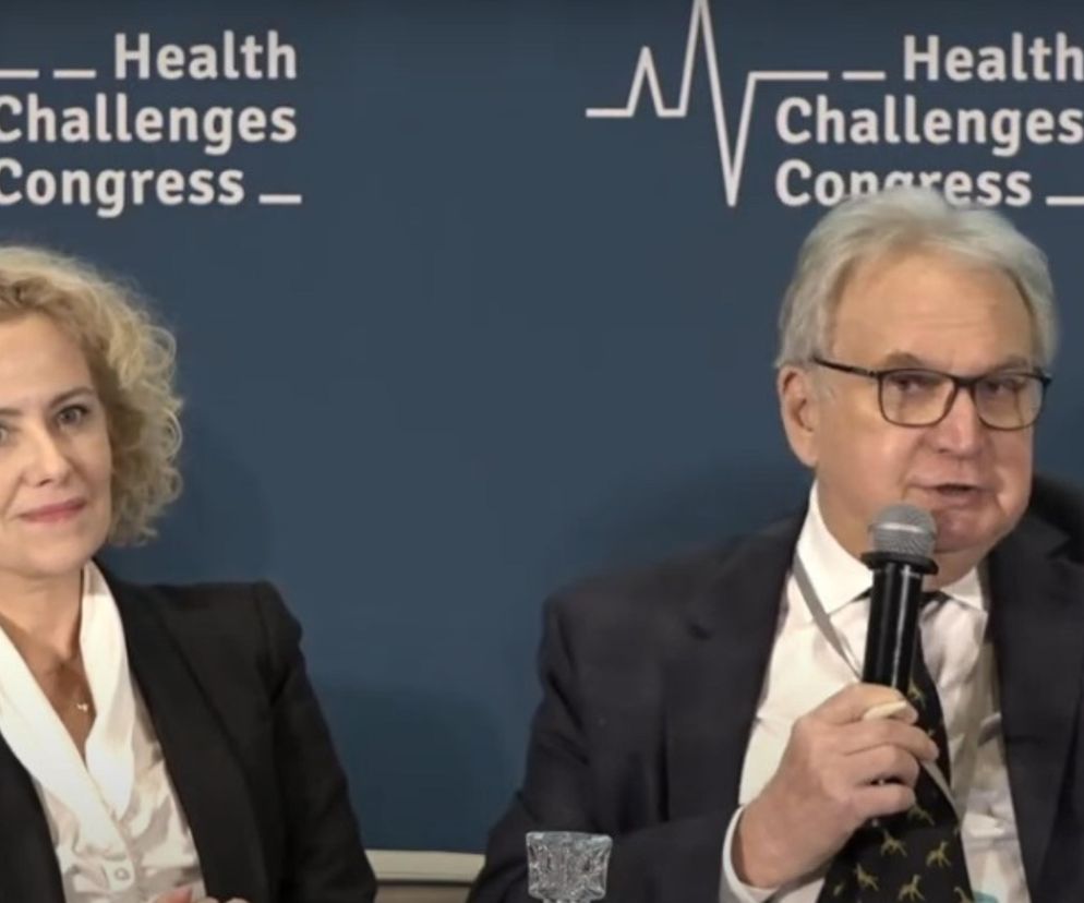 Prof. Marta Podhorecka oraz prof. Aleksander Sieroń