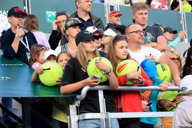 Mecz Iga Świątek - Claire Liu na WTA BNP Paribas Warsaw Open