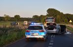 Trzy osoby poszkodowane w wypadku niedaleko Kościana. Policja wyjaśnia kto zawinił
