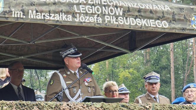 Przysięga wojskowa w Złocieńcu