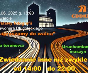 Zaproszą do walca! NOCNE ZWIEDZANIE Muzeum Drogownictwa w Szczucinie