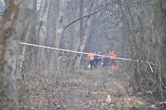Wielka akcja policji w Nowym Dworze Mazowieckim. Znaleziono ludzkie szczątki