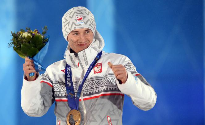 Kamil Stoch, ceremonia medalowa