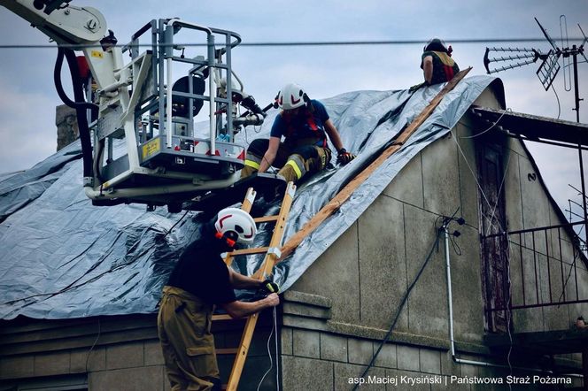 Strażacy interweniowali ponad 2000 razy w związku z pogodą. Najwięcej zgłoszeń z Małopolski