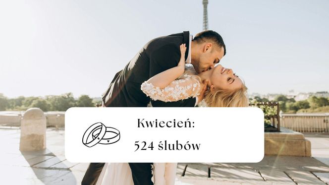 W tym miesiącu najchętniej bierzemy śluby na Podkarpaciu