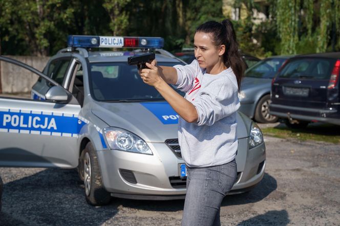 Kadry z nowych odcinków "Gliniarzy"