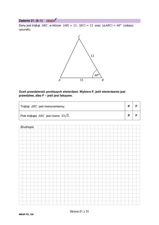 Matura 2025: matematyka 6.05.2025. Arkusze CKE i odpowiedzi. Poziom podstawowy 1 i 2 część [Formuła 2023]
