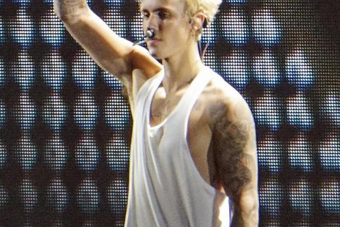 Justin Bieber na koncercie