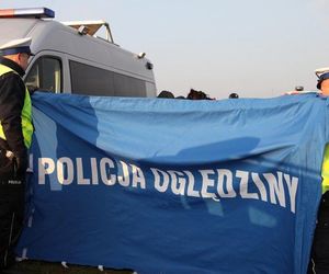 Tragiczny wypadek w Śliwicach! Mężczyzna wysiadł z ciężarówki i zginął