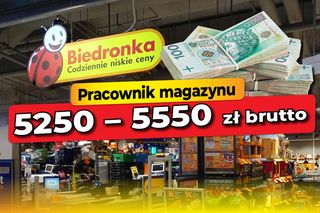 Zarobki w Biedronce