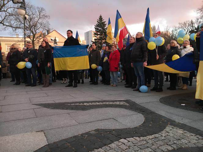 Wiec Solidarności z Ukrainą