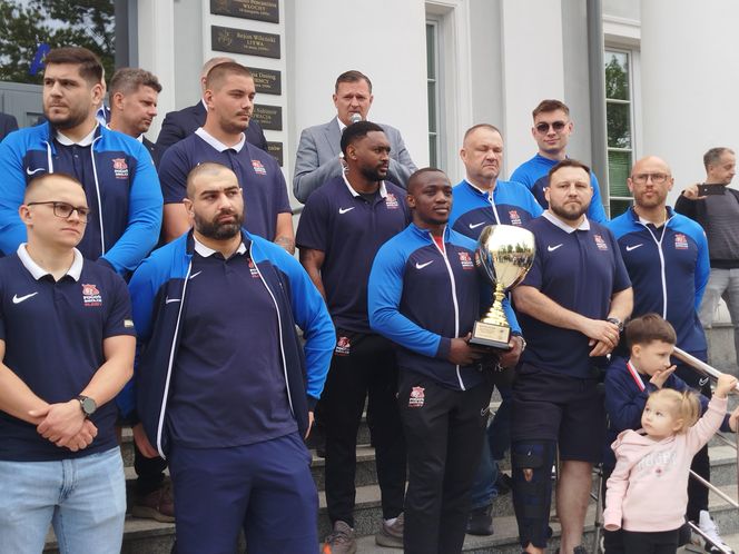 Społeczność sportowców i kibiców rugby z Siedlec uczciła największy z dotychczasowych sukcesów w historii klubu