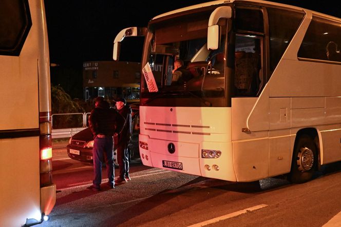 Kolejki na przejściach granicznych z Białorusią