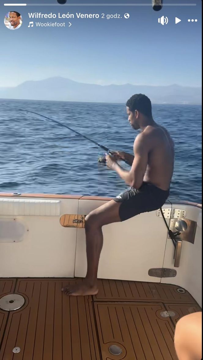 Wilfredo Leon na wakacjach