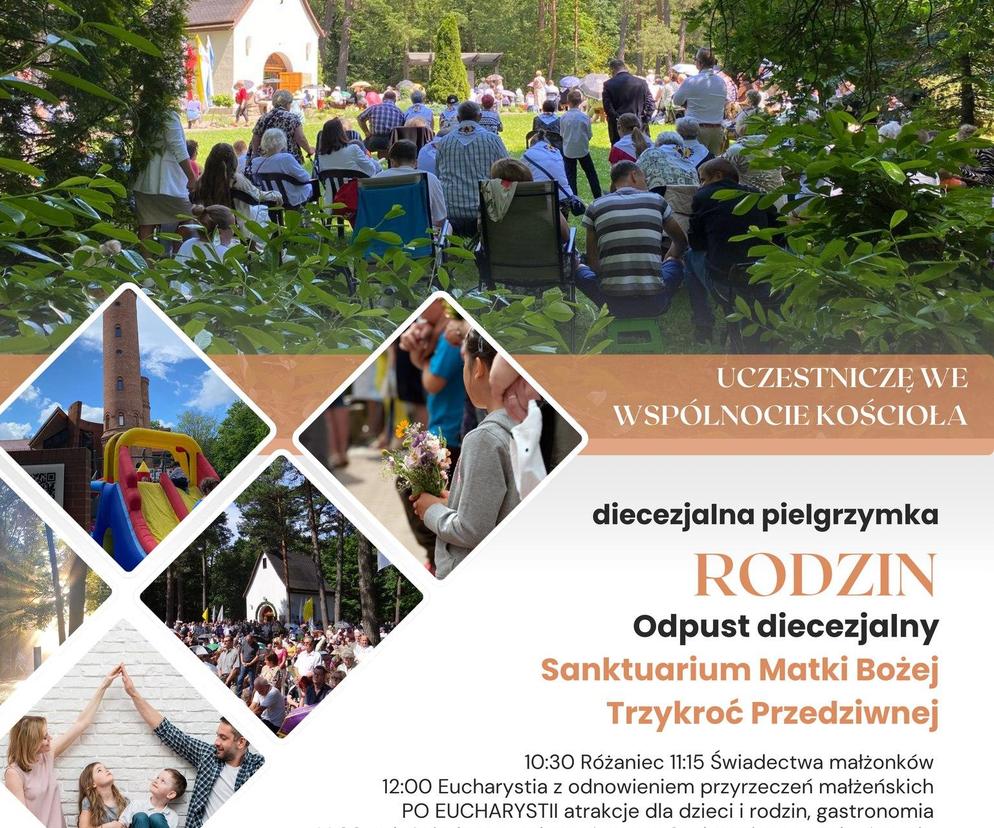 Diecezjalna Pielgrzymka Rodzin odbywa się 15 sierpnia na Górze Chełmskiej w Koszalinie