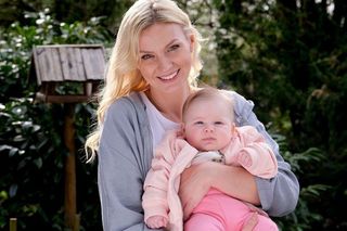 M jak miłość odc. 1873. Jagoda (Katarzyna Kołeczek), Dorotka (Klara Madeńska)