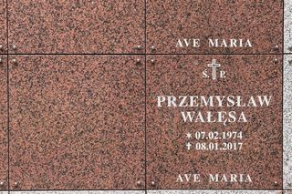 grób Przemysława Wałęsy