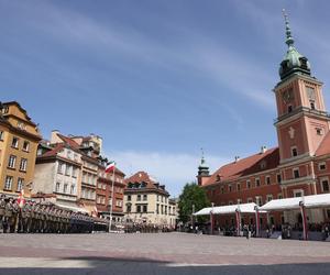 Uroczystości z okazji święta Konstytucji 3 Maja na Placu Zamkowym w Warszawie