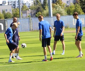 Trening Lecha Poznań przed meczem z Zagłębiem Lubin