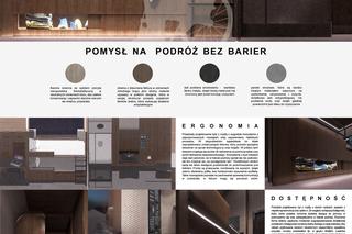 Tak mogą wyglądać wagony przyszłości.