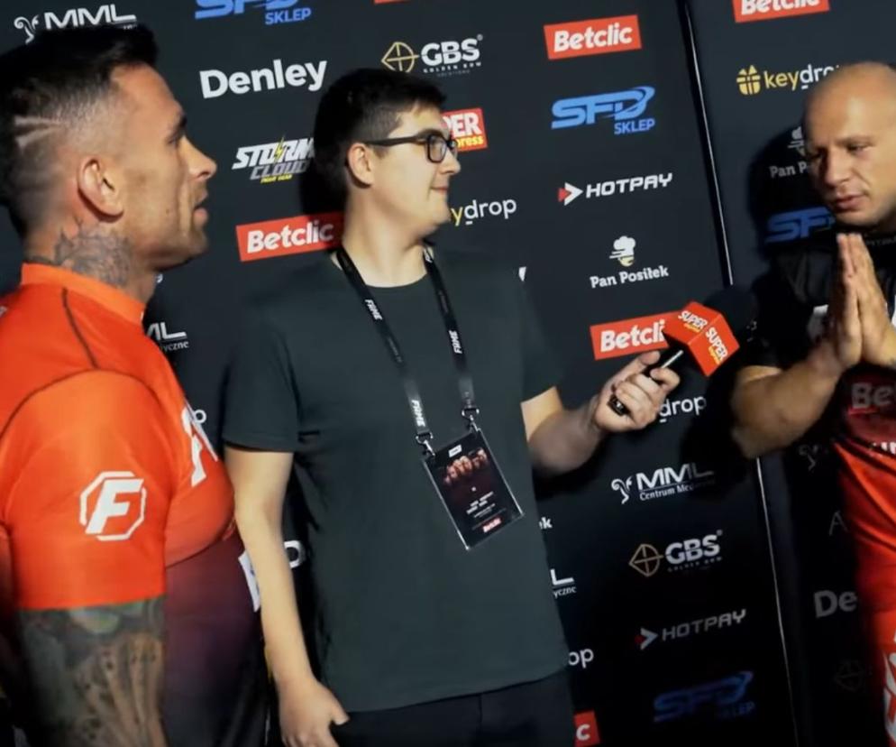 Murański przerywa wywiad Tańculi po dymach na face-to-face przed FAME MMA 15