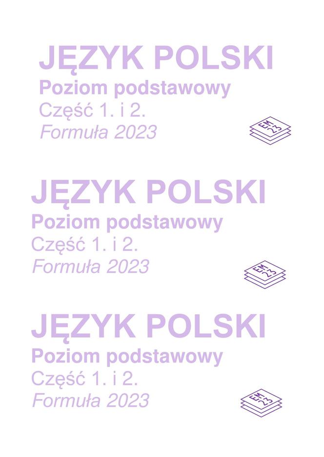 Matura poprawkowa 2023: polski. Formuła 2023