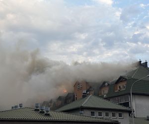 Pożar w Ząbkach (3.07.2025)