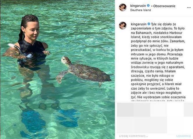 Luksusowe życie Kingi Rusin