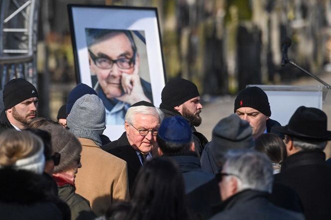 Pogrzeb Mariana Turskiego na Cmentarzu Żydowskim w Warszawie