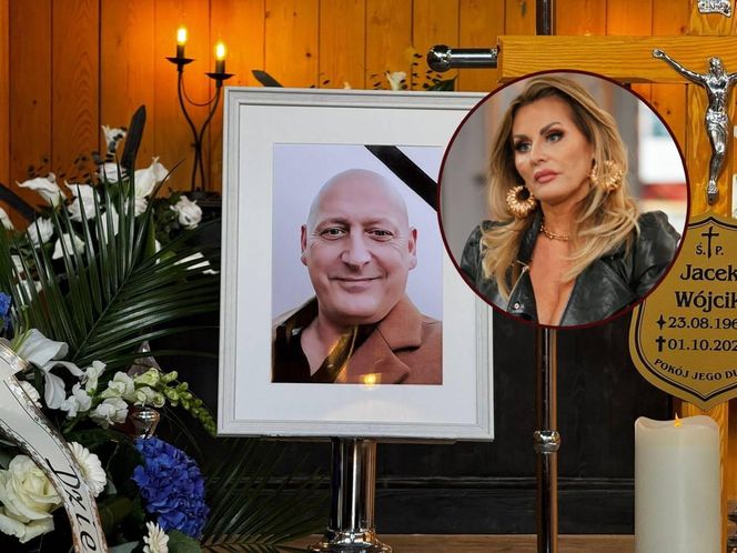 Dagmara Kaźmierska nie pojawiła się na pogrzebie Jacka Wójcika! Celebrytce zakazano udziału w uroczystości