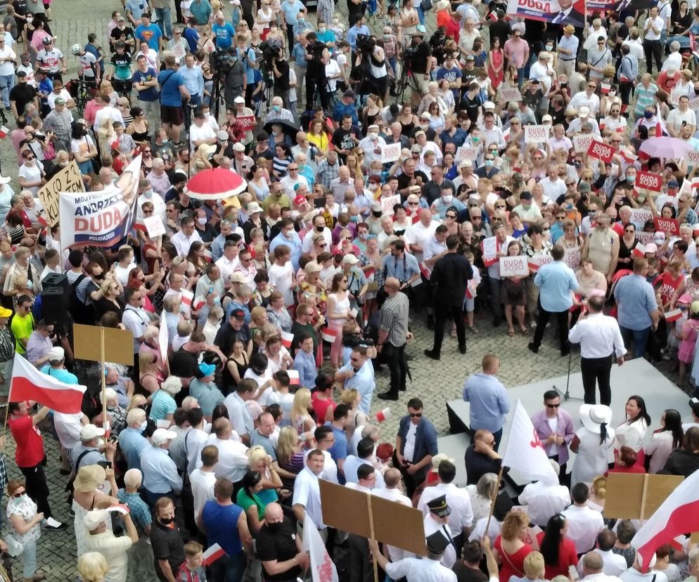 Andrzej Duda w Opolu. Wybory Prezydenckie 2020