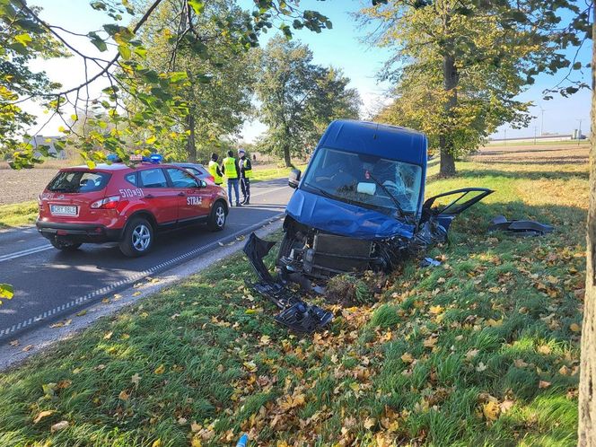 Tragiczny wypadek pod Rypinem. Kierowca MAN-a wjechał w opla. Nie żyje 28-latek 