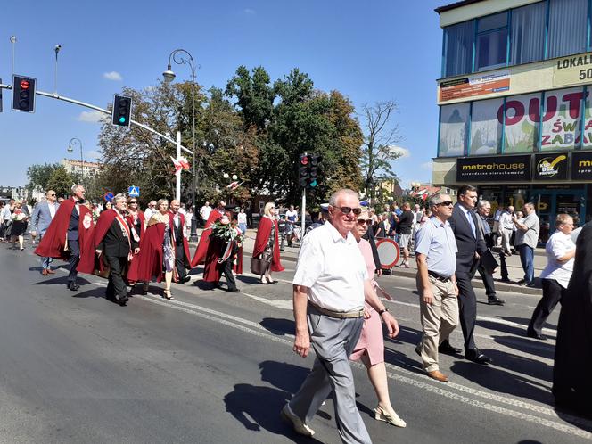 Odsłonięcie tablicy upamiętniającej 100-lecie Cudu nad Wisłą