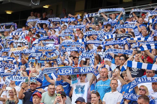 Tak bawili się kibice podczas meczu Lech Poznań - Górnik Zabrze