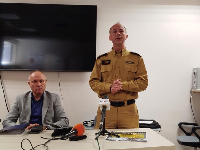 Powiatowe ćwiczenia strażackie w szpitalu wojewódzkim w Siedlcach