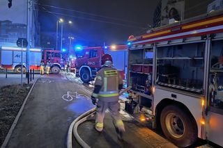 Nocna tragedia we Wrocławiu. Jedna osoba zginęła w pożarze budynku 