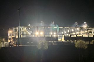 Oświetlenie stadionu przy ul. Kilińskiego w Nowym Sączu 