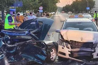 W wypadku na ul. Warszawskiej jedna osoba zginęła na miejscu. Łącznie pięć zostało przetransportowanych do szpitala