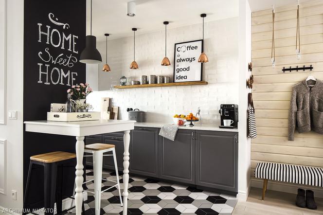 Farba tablicowa ładne zdjęcie kuchni