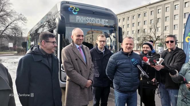 Sosnowiec testuje wodorowy autobus