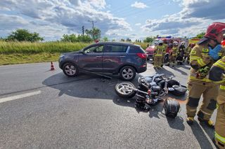 Nie żyje 52-letni motocyklista z Grudziądza. Zmarł po tygodniu walki o życie!