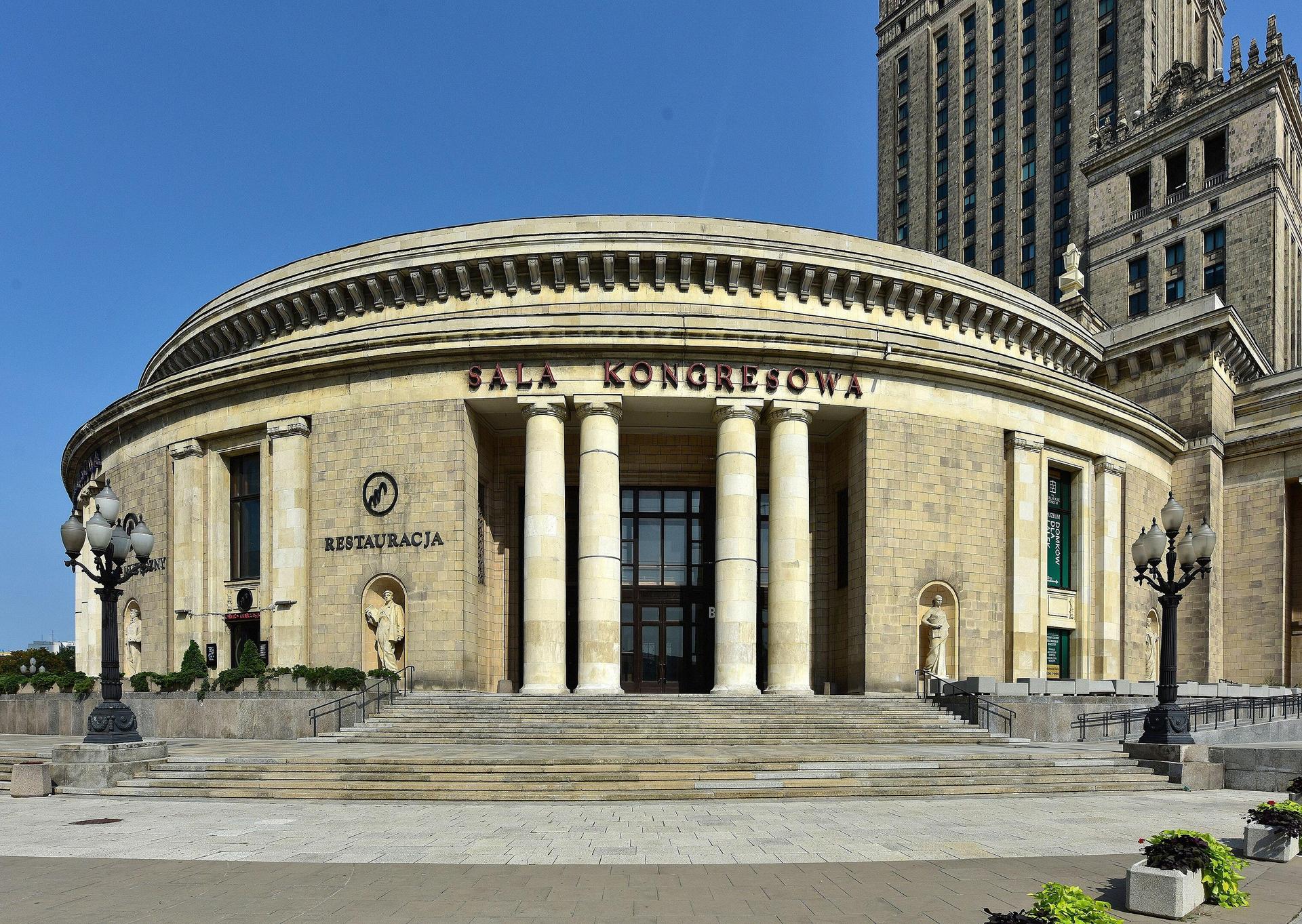 Sala Kongresowa w Warszawie
