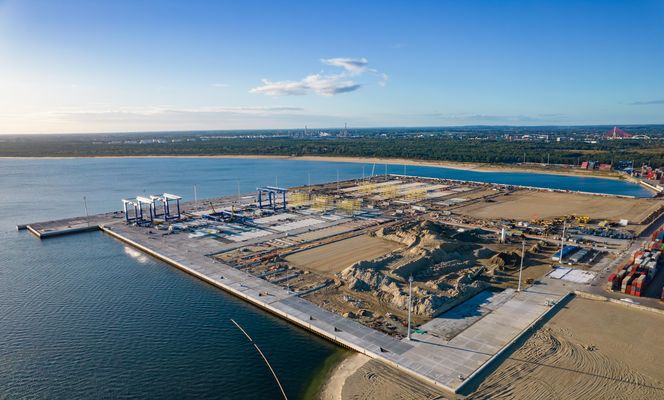 Tak wygląda, będący jeszcze w budowie, Terminal T3 Baltic Hub