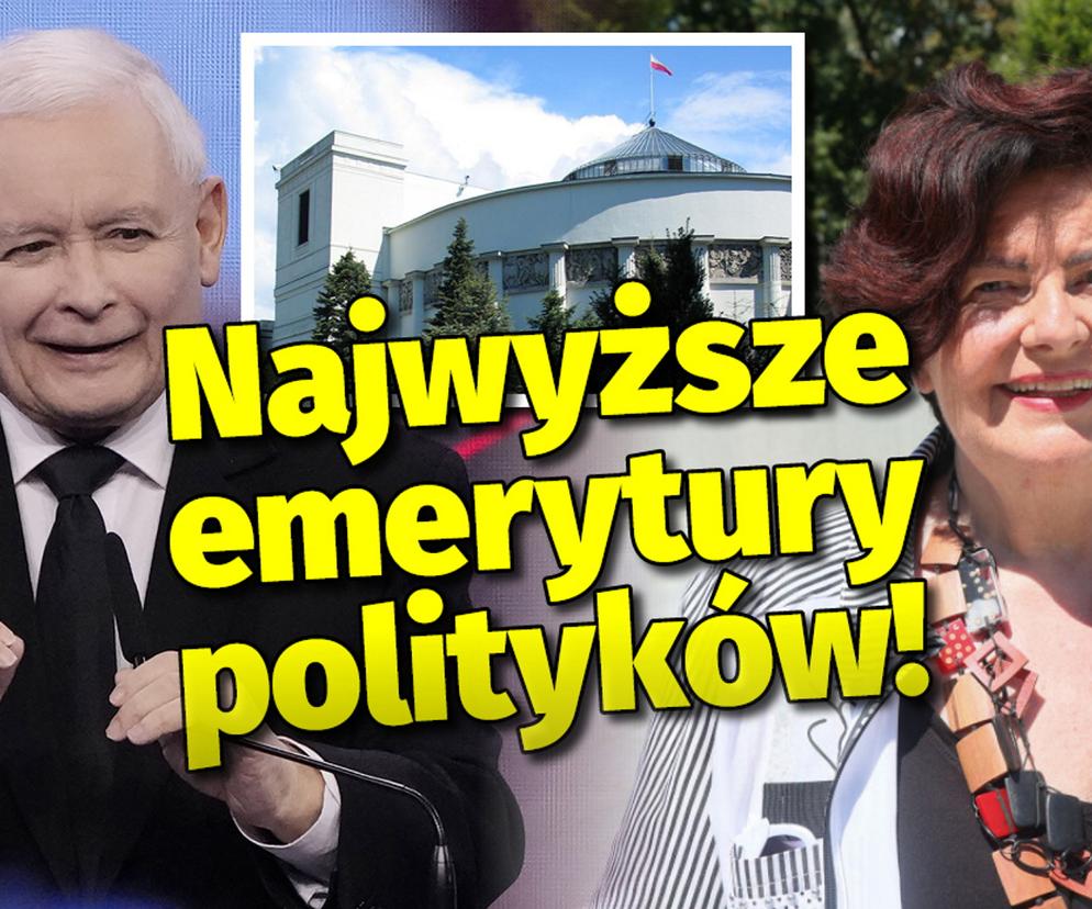 Najwyższe emerytury polskich posłów!