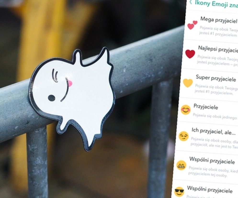 Snapchat - co oznaczają emotki: klepsydra, serce, płomienie, minki?