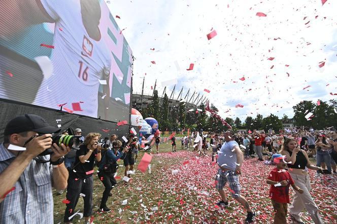 Warszawska Strefa Kibica na Euro 2024 - mecz Polska-Holandia
