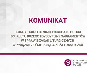 Komunikat KEP w sprawie zasad liturgicznych w związku ze śmiercią Franciszka