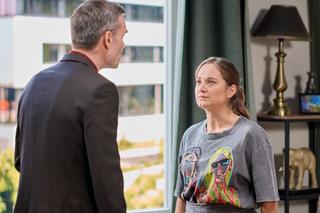 Na Wspólnej odc. 3745: Mariusz Czerski (Mariusz Zaniewski), Aneta (Dorota Krempa)